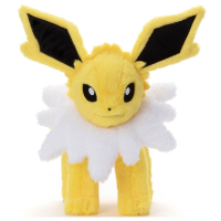 Officiële Pokemon knuffel Jolteon KutaKutaTatta 30cm Takara tomy (Medium)